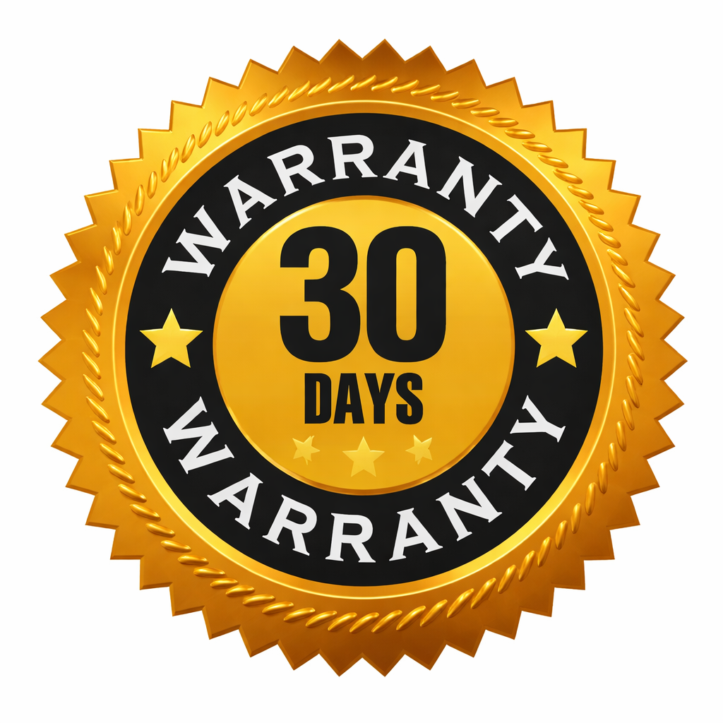 30-Day Warranty